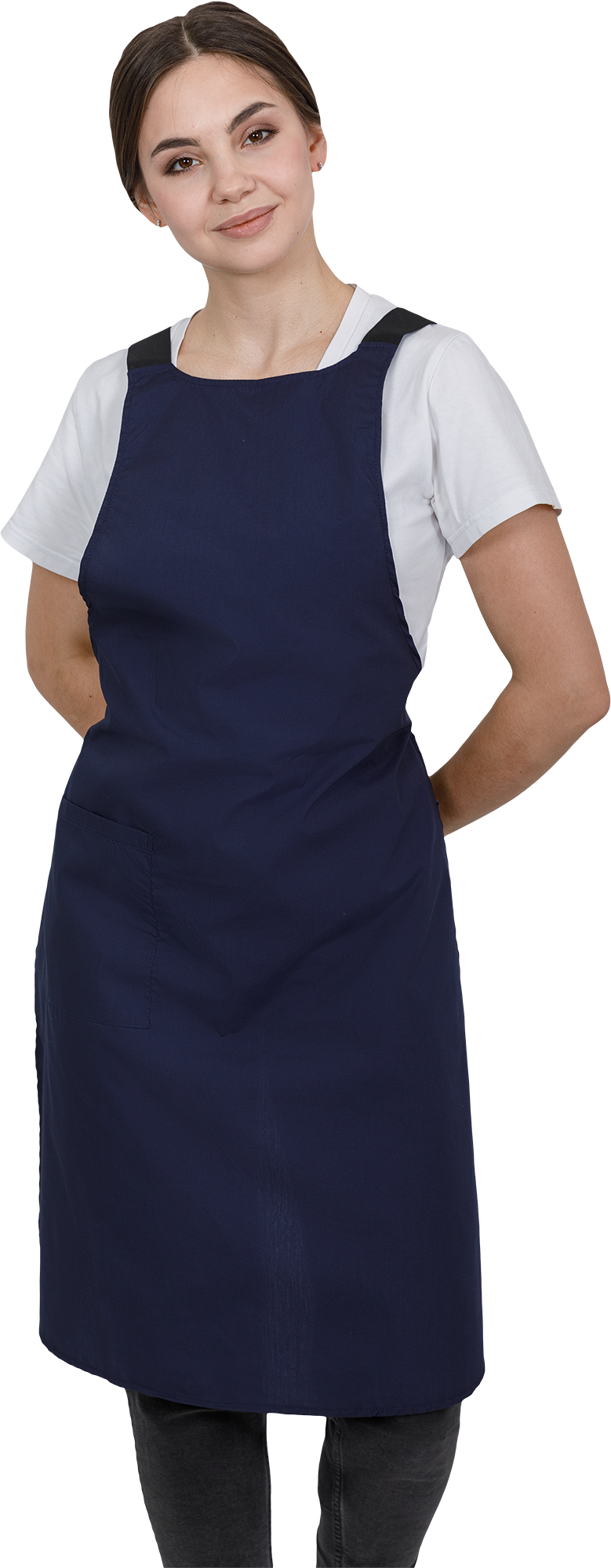 Фартук ЕВРО, т/синий