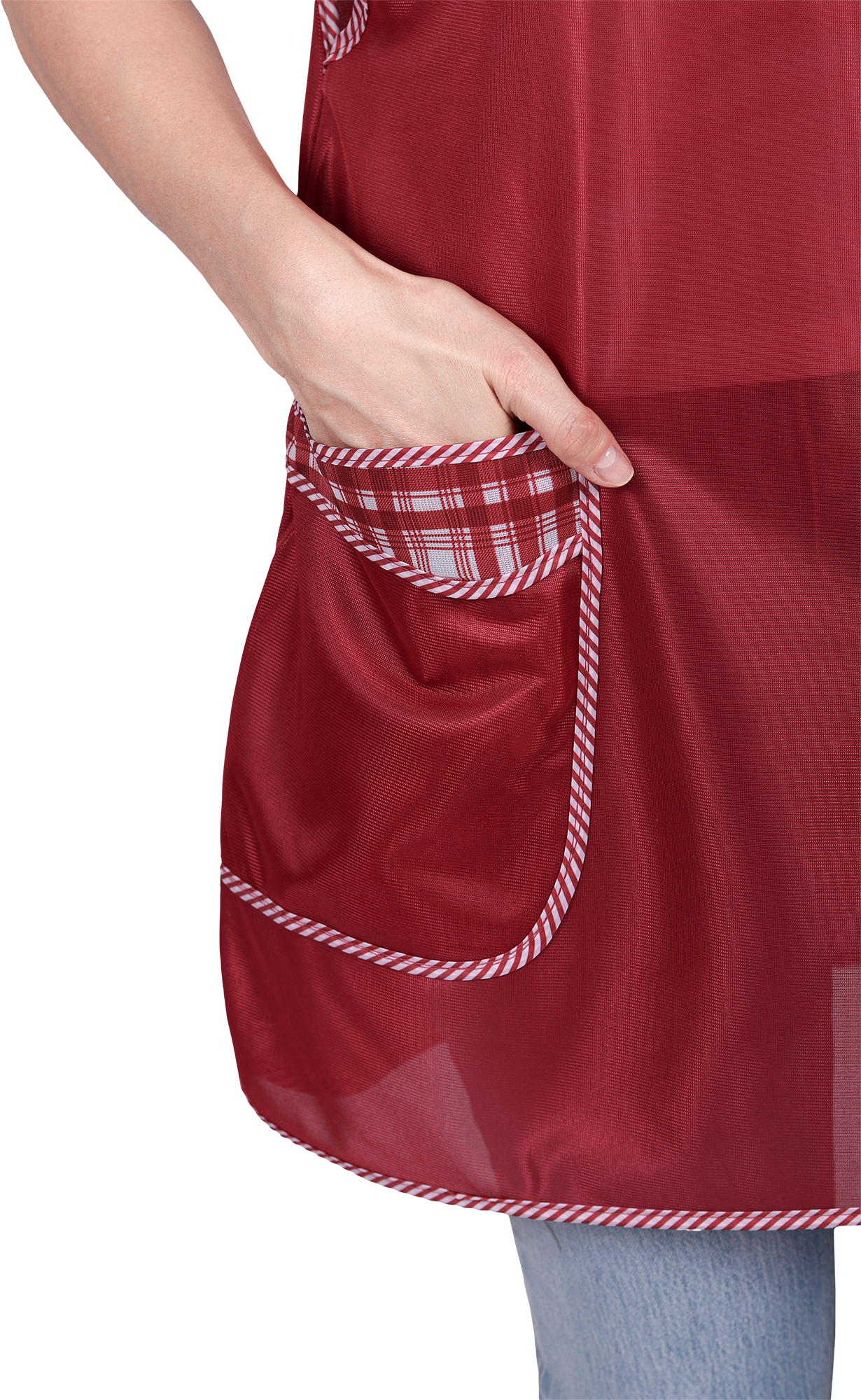 Фартук ХОЗЯЮШКА нейлоновый, бордо