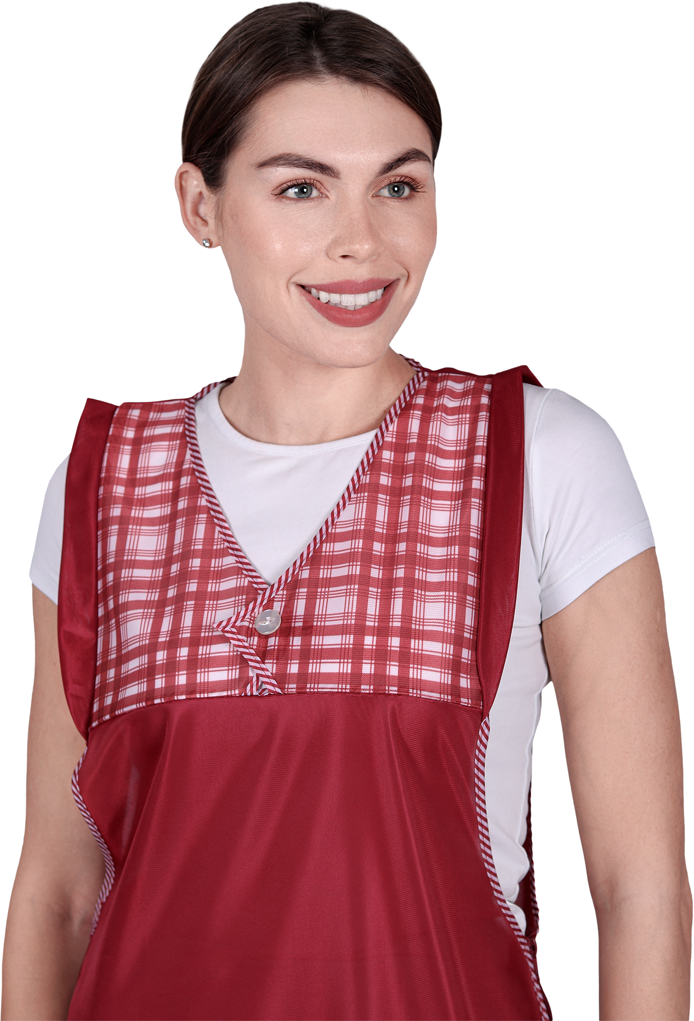 Фартук ХОЗЯЮШКА нейлоновый, бордо