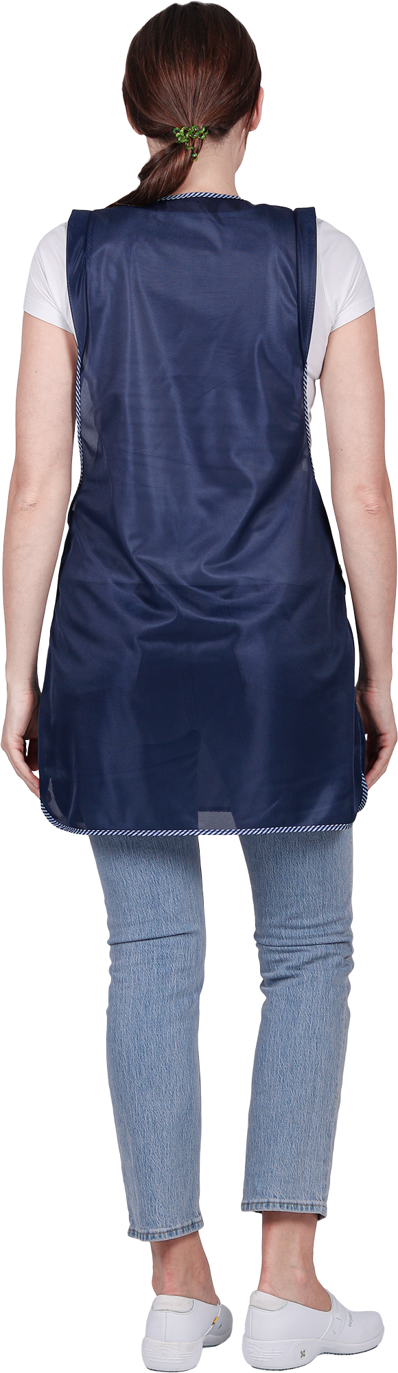 Фартук ХОЗЯЮШКА нейлоновый, т/синий