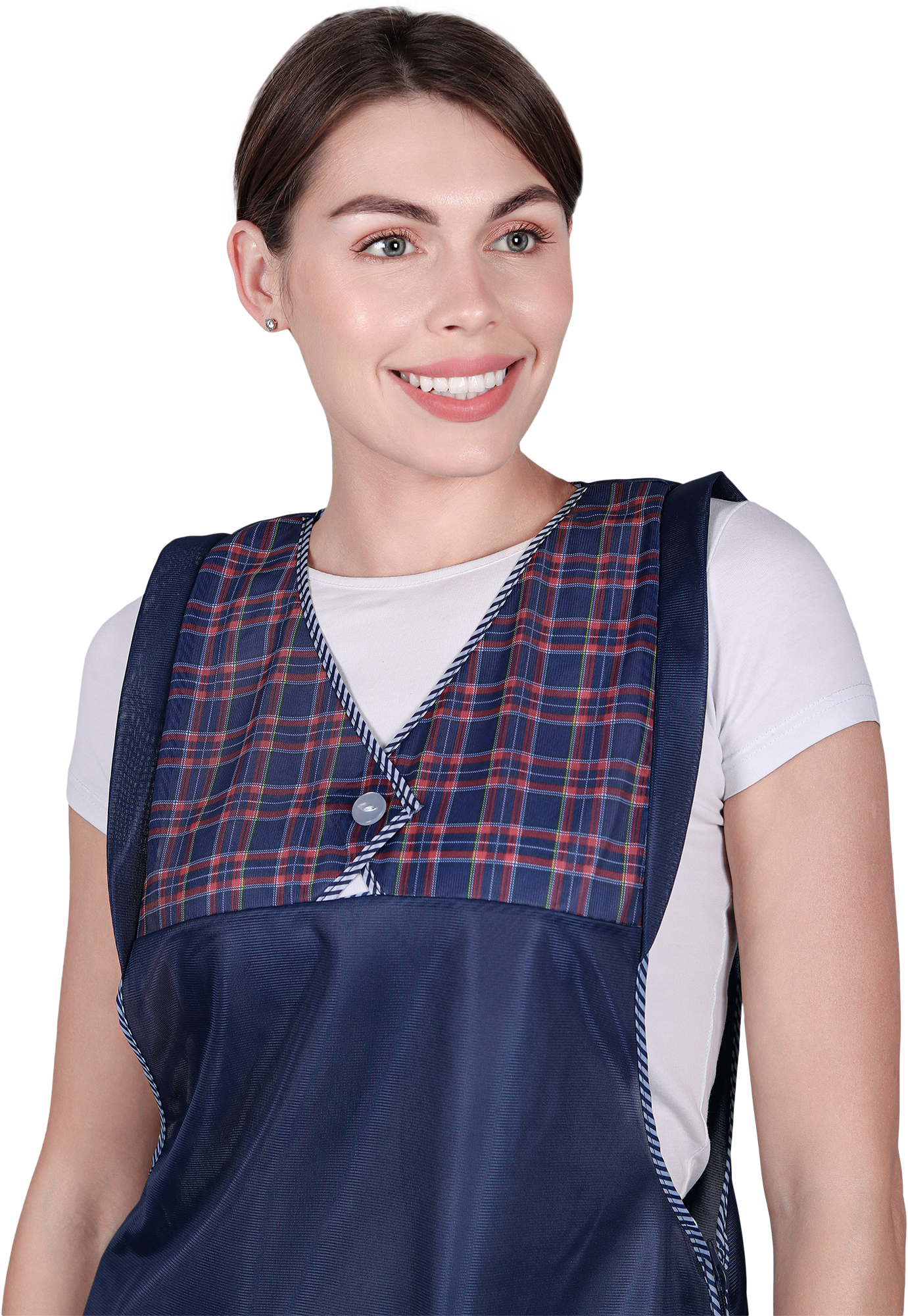 Фартук ХОЗЯЮШКА нейлоновый, т/синий