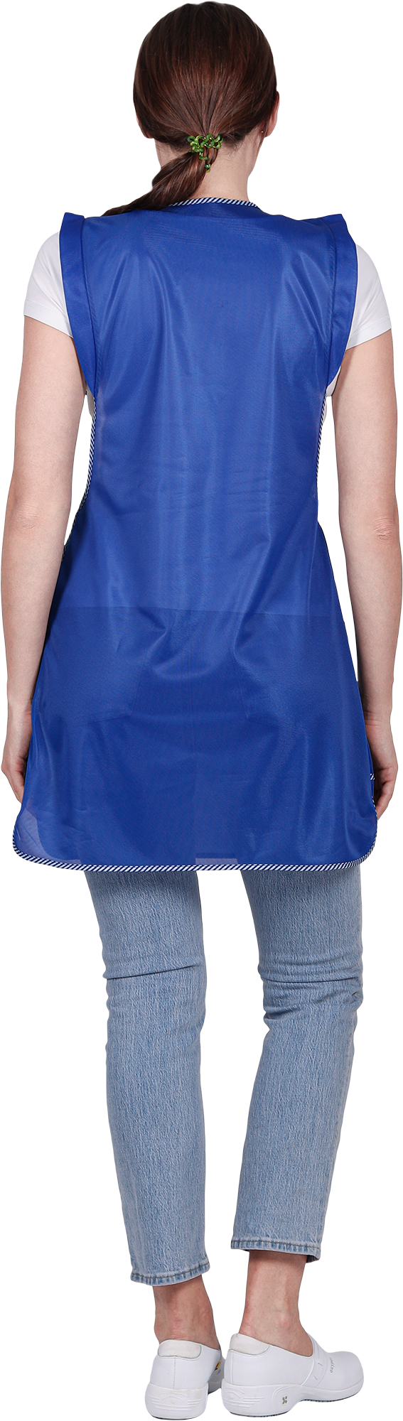 Фартук ХОЗЯЮШКА нейлоновый, василек