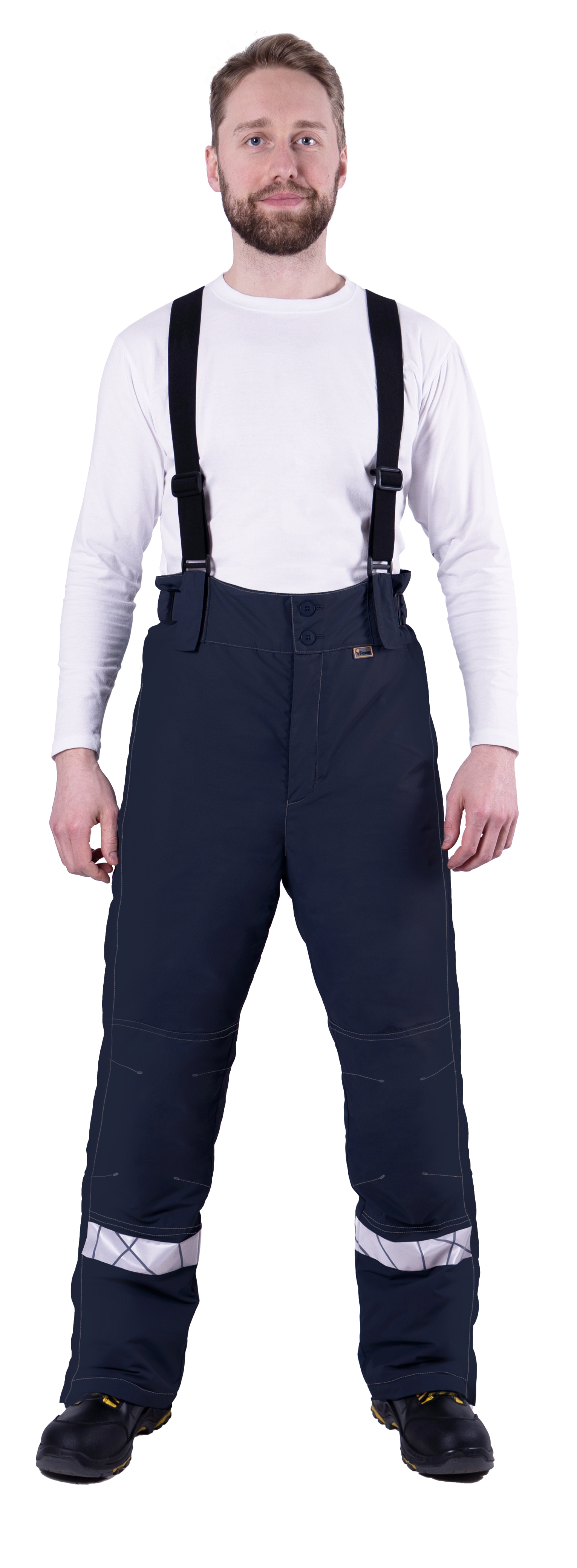 Брюки ХАЙ-ТЕК SAFETY зимние, синие