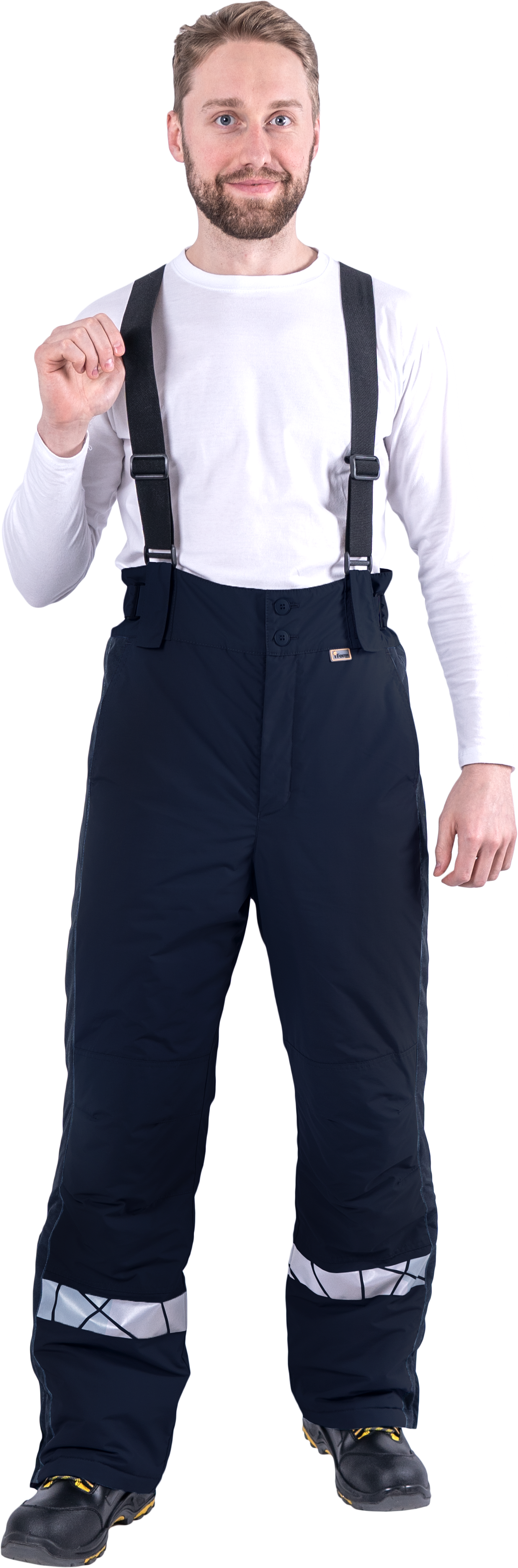 Брюки ХАЙ-ТЕК SAFETY зимние, синие