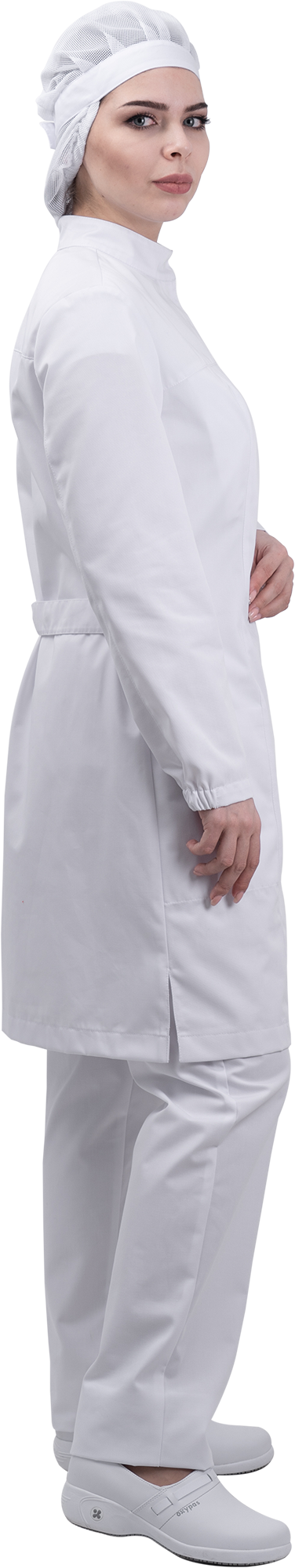 Халат АПРЕЛИЯ ХАССП, белый