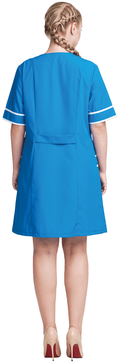 Халат ЕВГЕНИЯ, василек