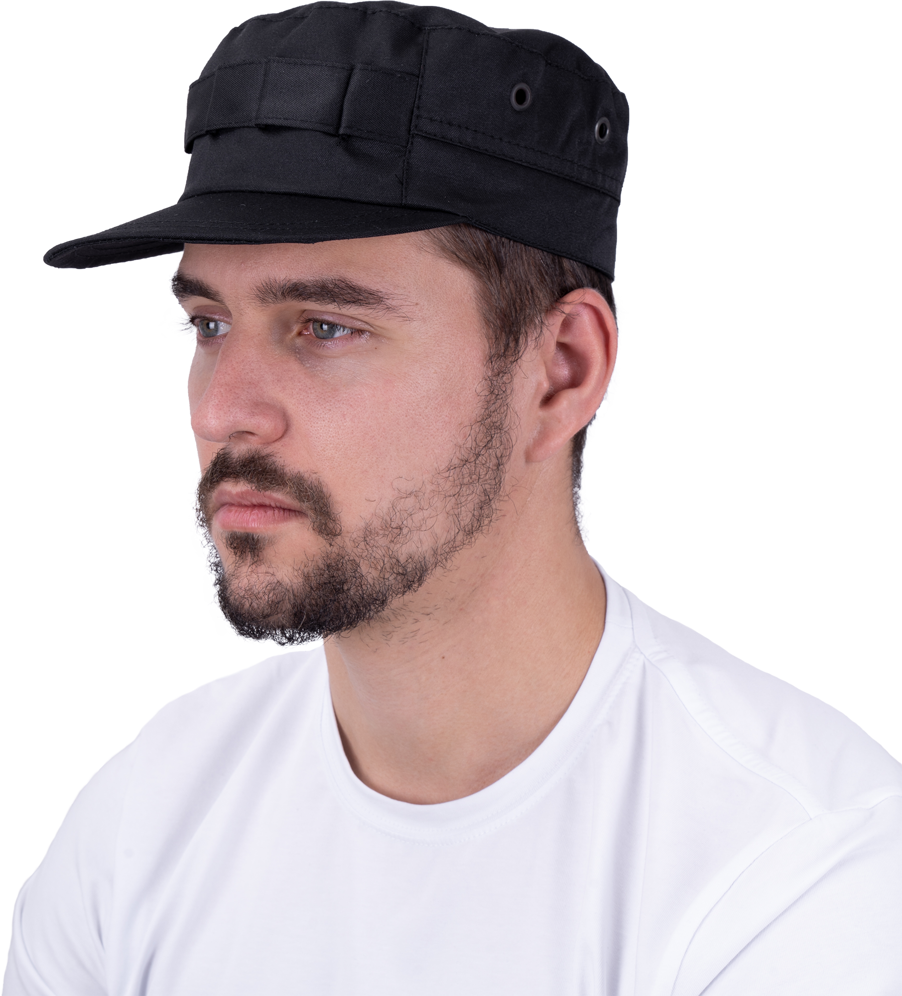 Кепка ОХРАНА летняя , черный