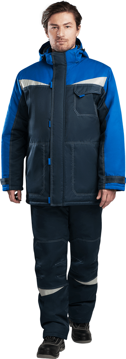 Костюм КМ-10 ЛЮКС зимний, синий-василек