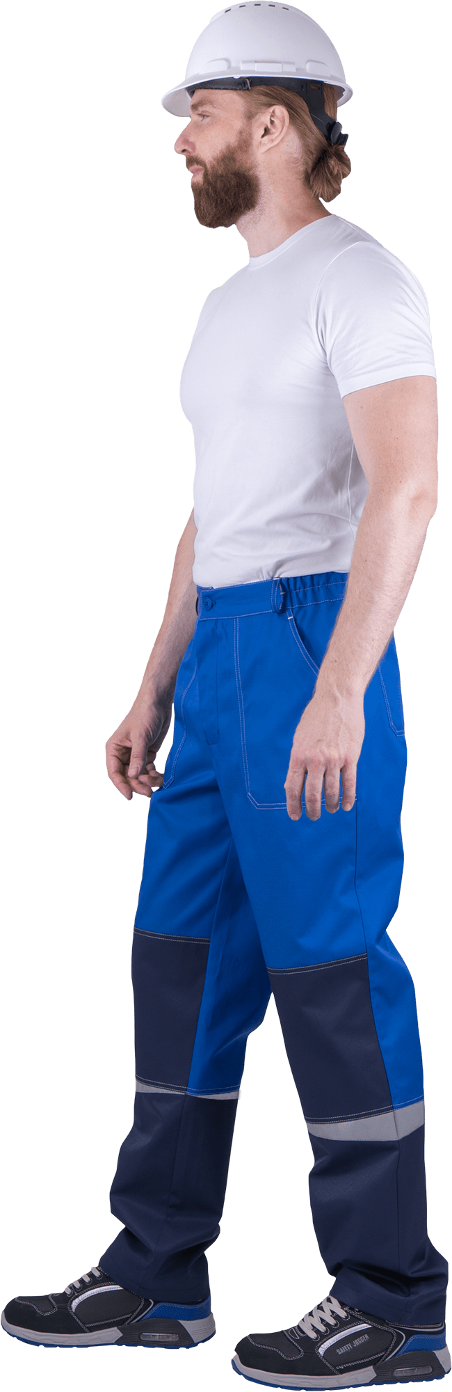 Костюм КМ-10 ЛЮКС летний, василек-т.синий (Куртка+брюки)