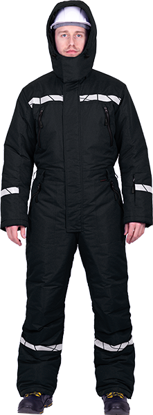 Комбинезон ПИЛОТ зимний, черный