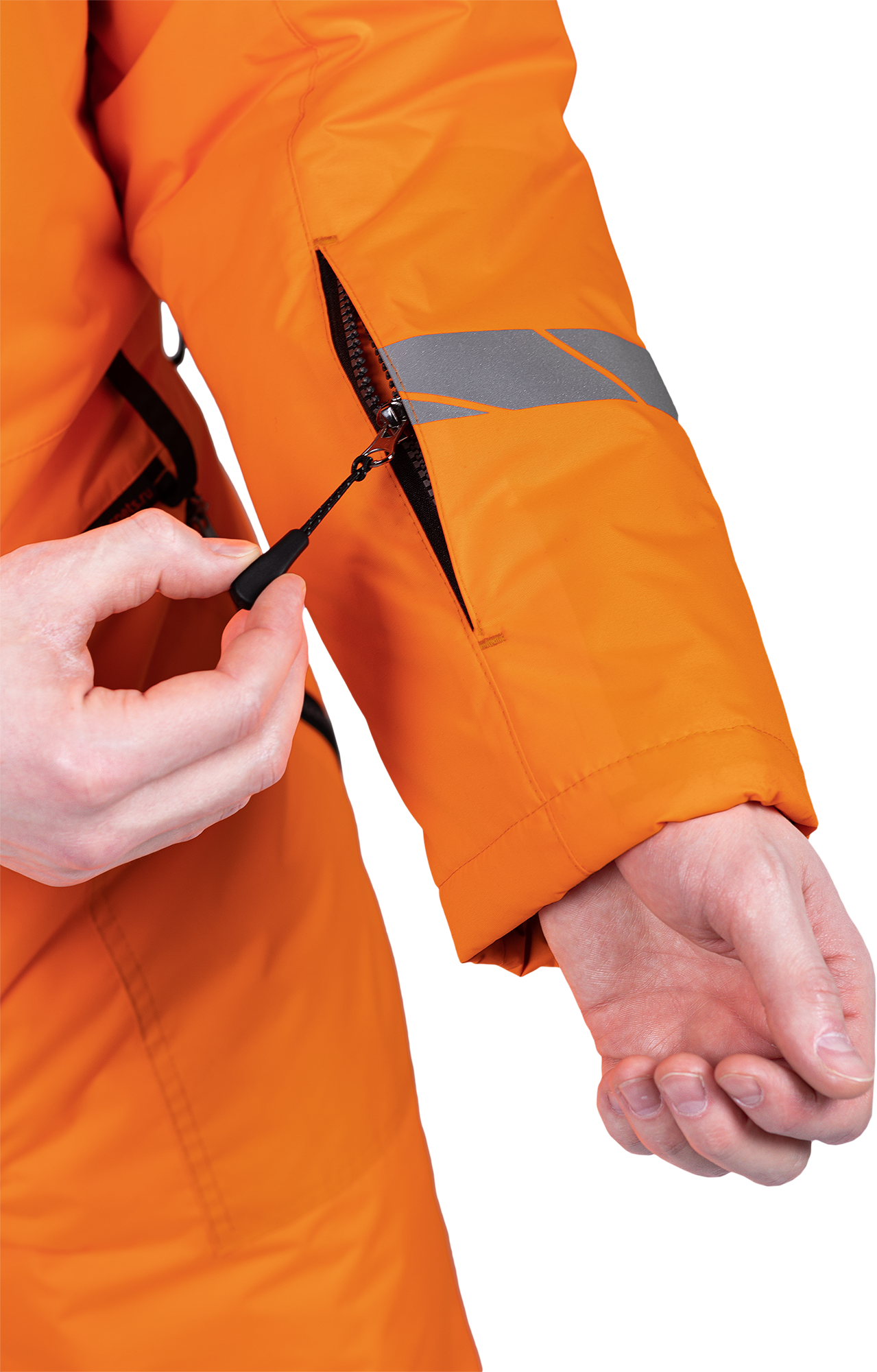 Комбинезон ПИЛОТ зимний, флуоресцентный оранжевый