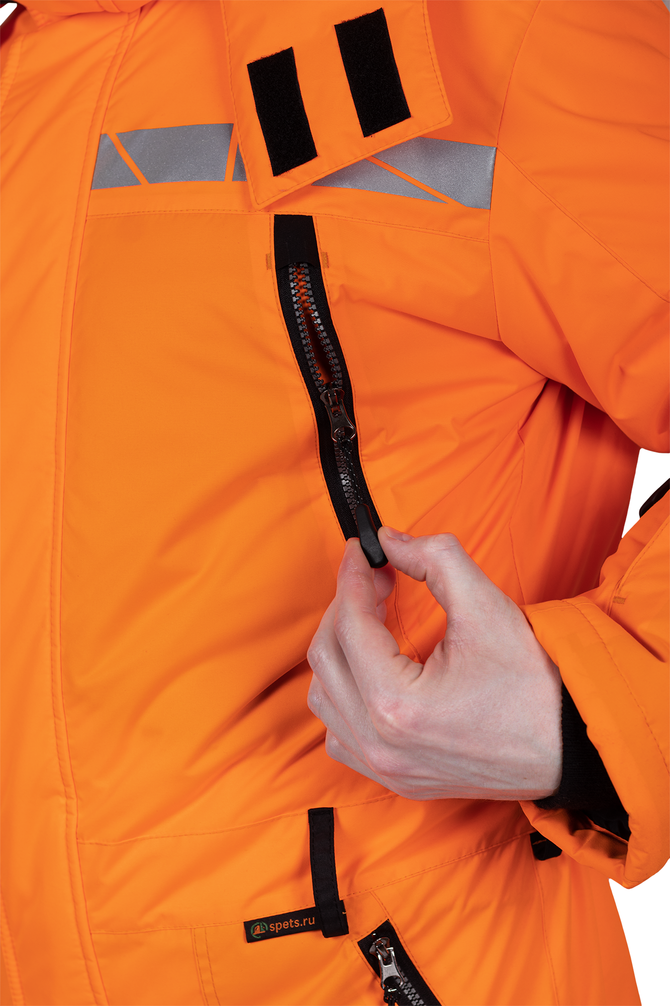 Комбинезон ПИЛОТ зимний, флуоресцентный оранжевый