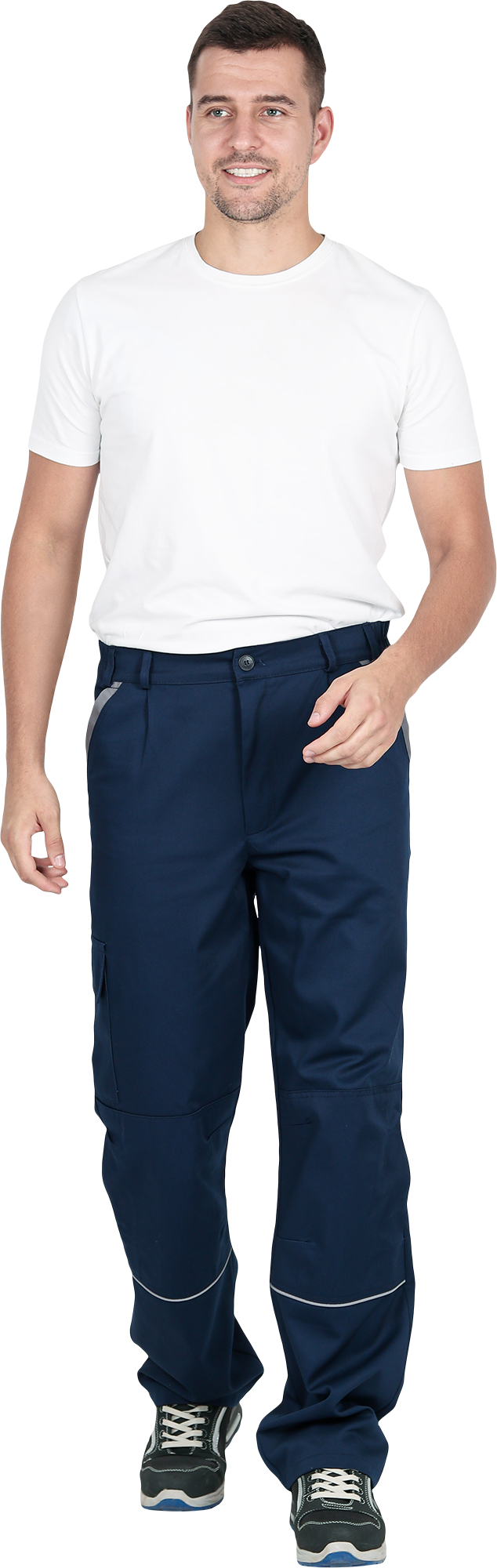 Костюм КОНФОРМ летний, т/синий-серый (Куртка+брюки) Импорт