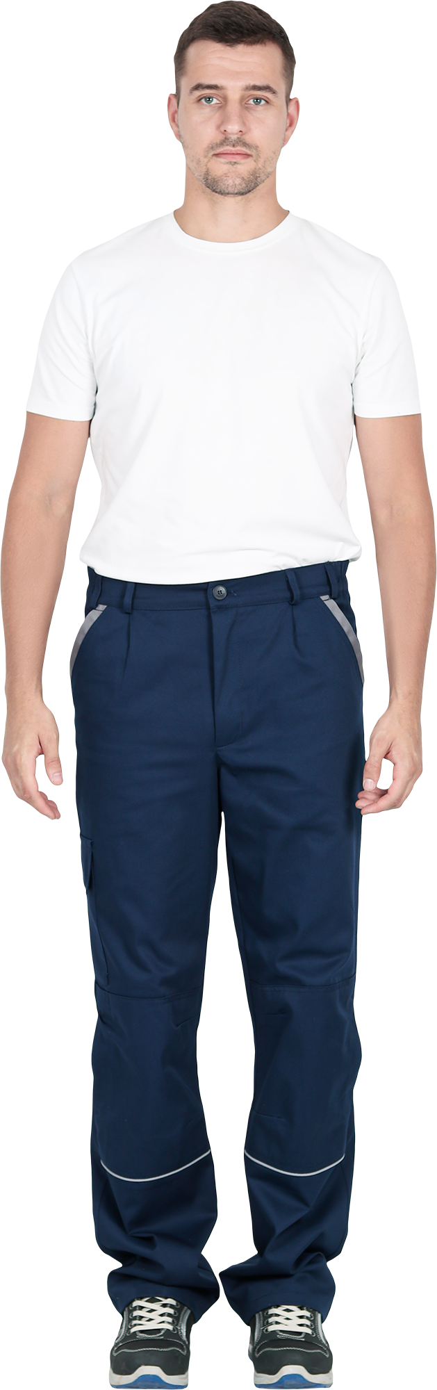 Костюм КОНФОРМ летний, т/синий-серый (Куртка+брюки) Импорт