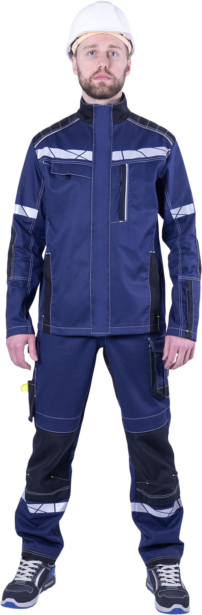 Куртка КОРПОРАЦИЯ летняя, синий-черный