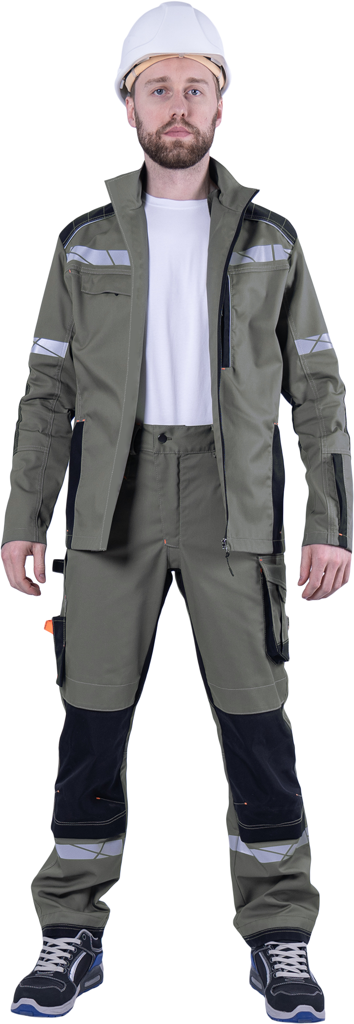 Куртка КОРПОРАЦИЯ летняя, хаки-черный