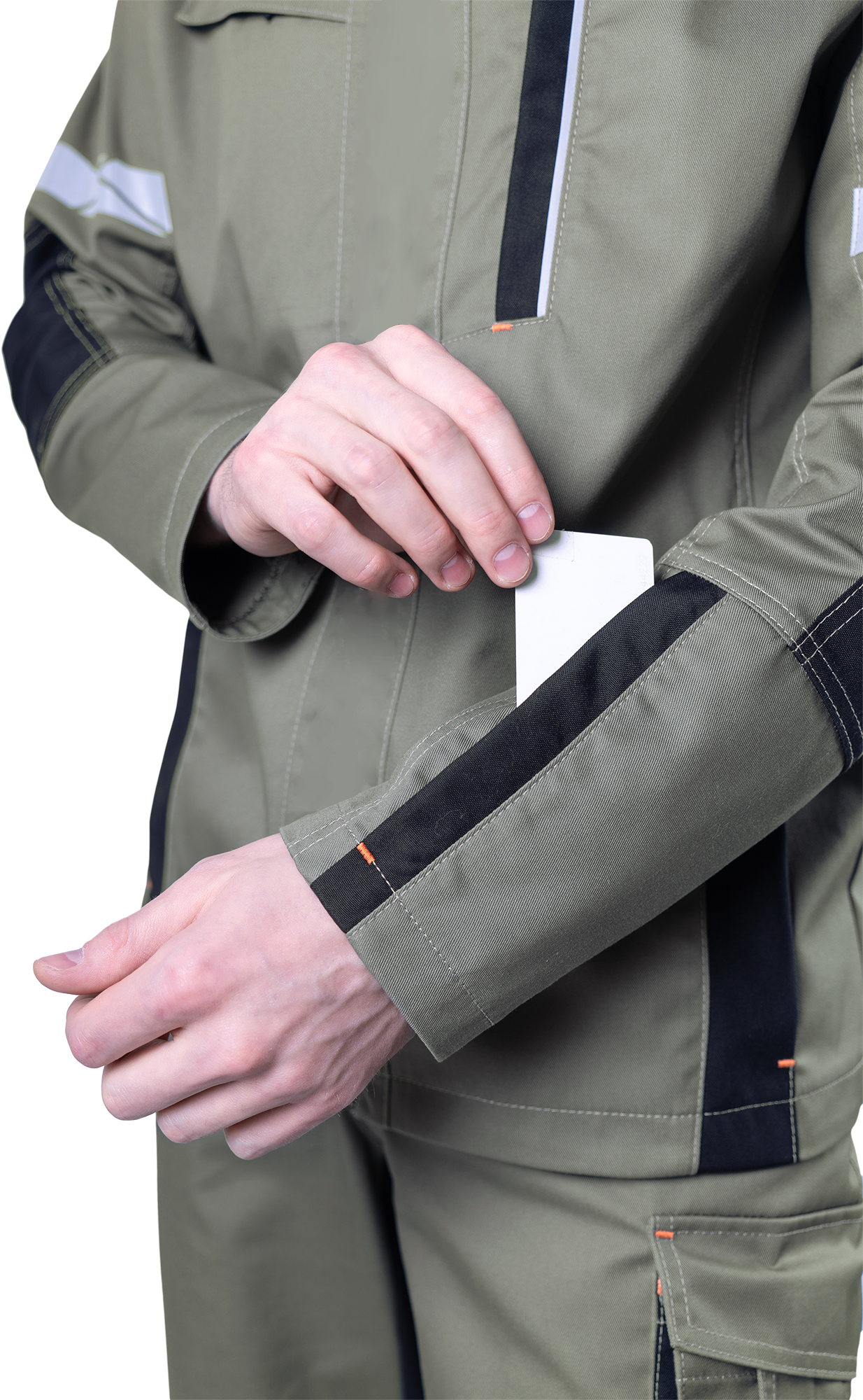 Куртка КОРПОРАЦИЯ летняя, хаки-черный