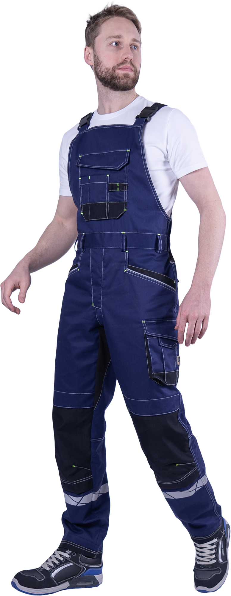 Полукомбинезон КОРПОРАЦИЯ летний, синий-черный