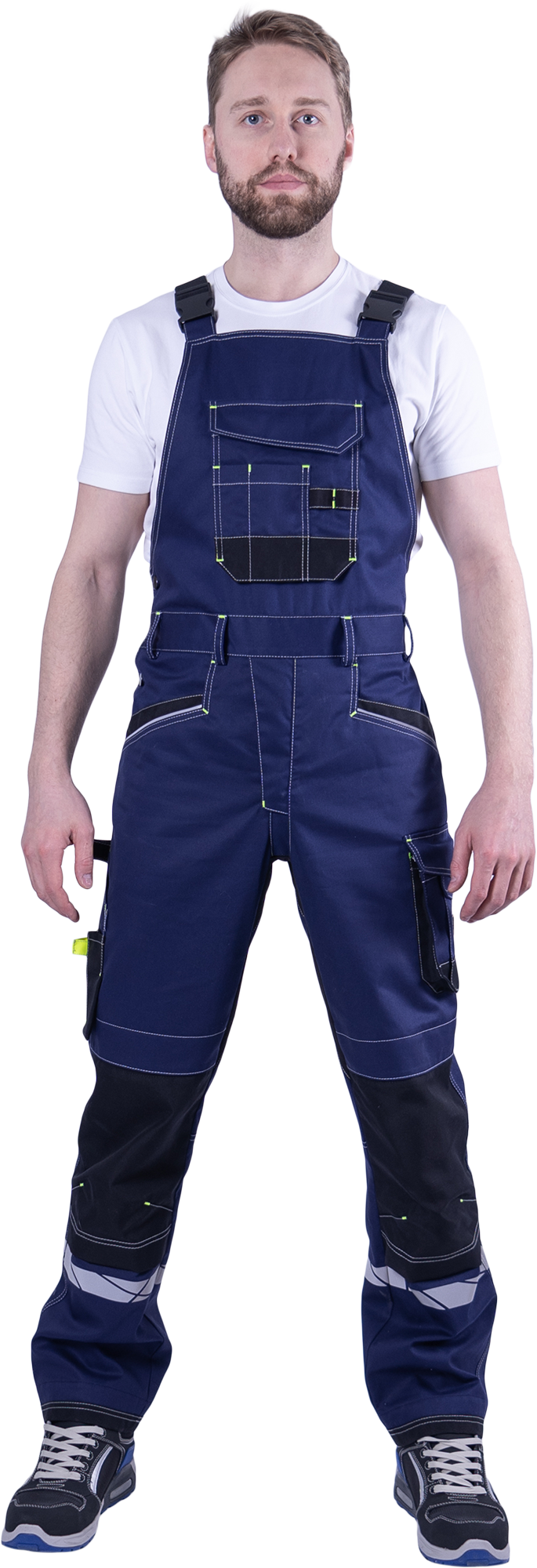 Полукомбинезон КОРПОРАЦИЯ летний, синий-черный