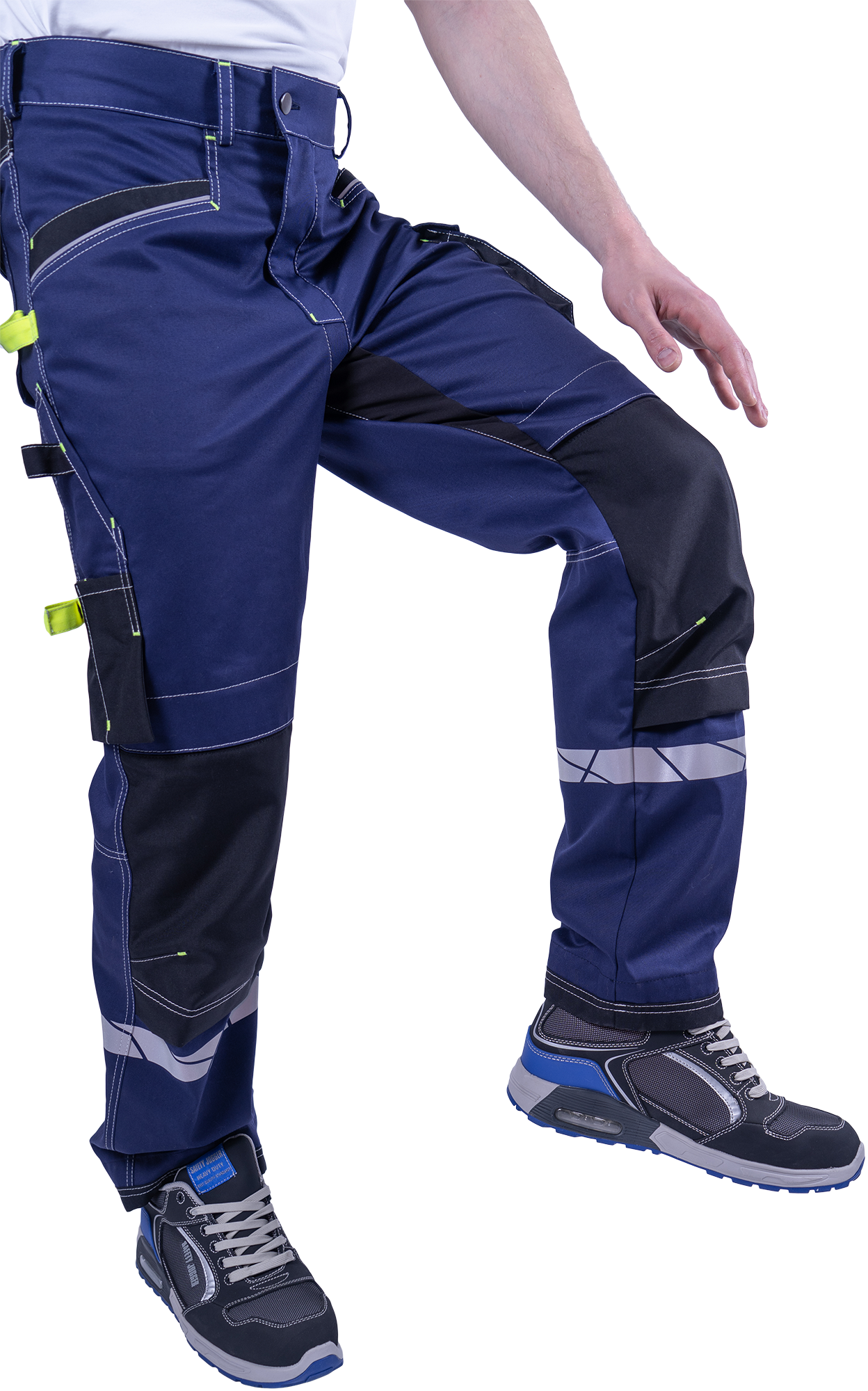 Брюки КОРПОРАЦИЯ летние, синий-черный