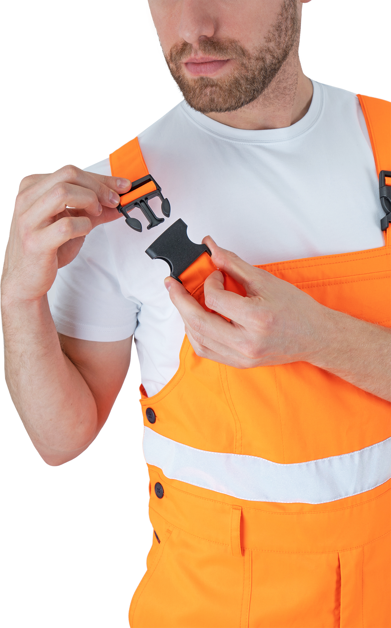 Костюм БРАЙТ, Со - 3-ий класс защиты, флуоресцентный оранжевый-синий