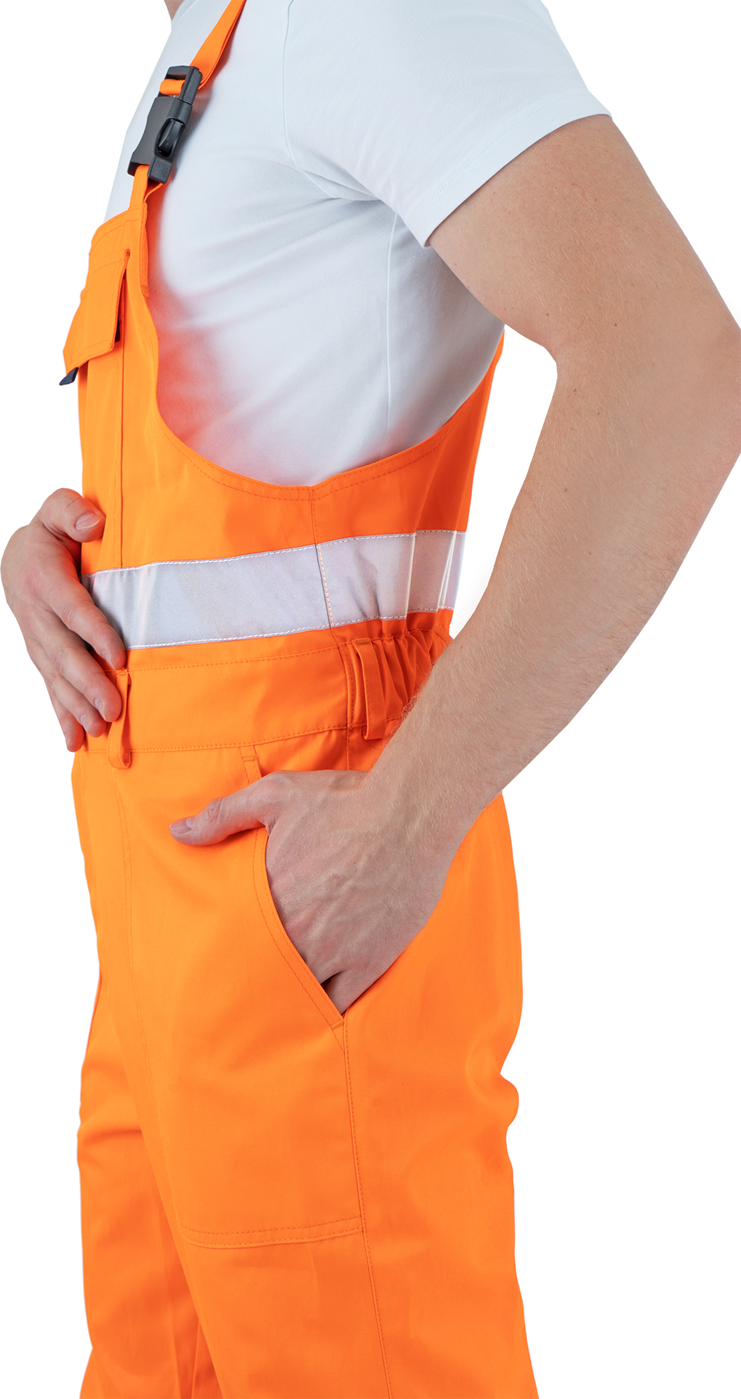 Костюм БРАЙТ, Со - 3-ий класс защиты, флуоресцентный оранжевый-синий