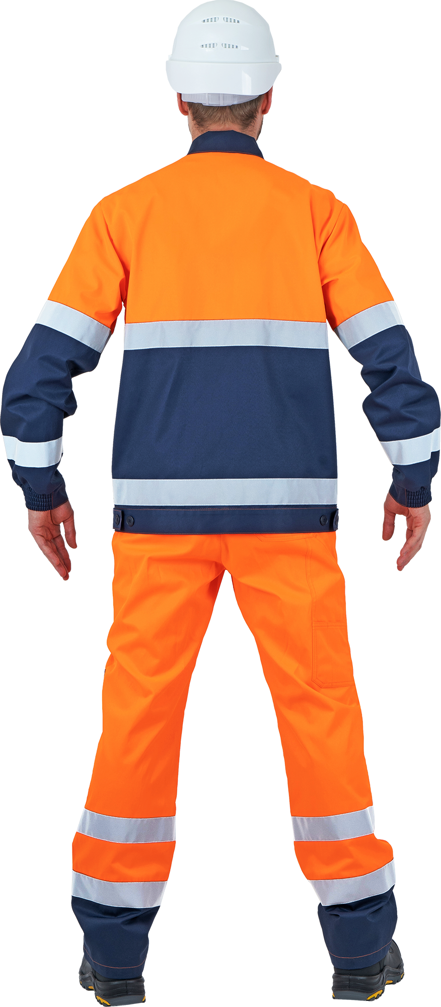 Костюм БРАЙТ, Со - 3-ий класс защиты, флуоресцентный оранжевый-синий