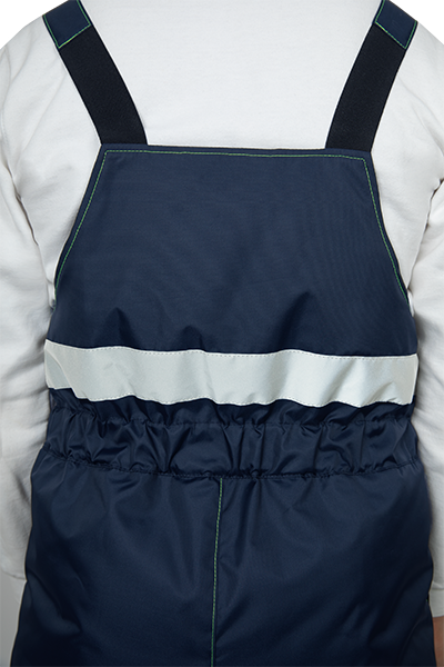 Костюм БРАЙТ зимний, Со - 3-й класс защиты, Тн - 2-й класс защиты, флуоресцентный желтый-синий