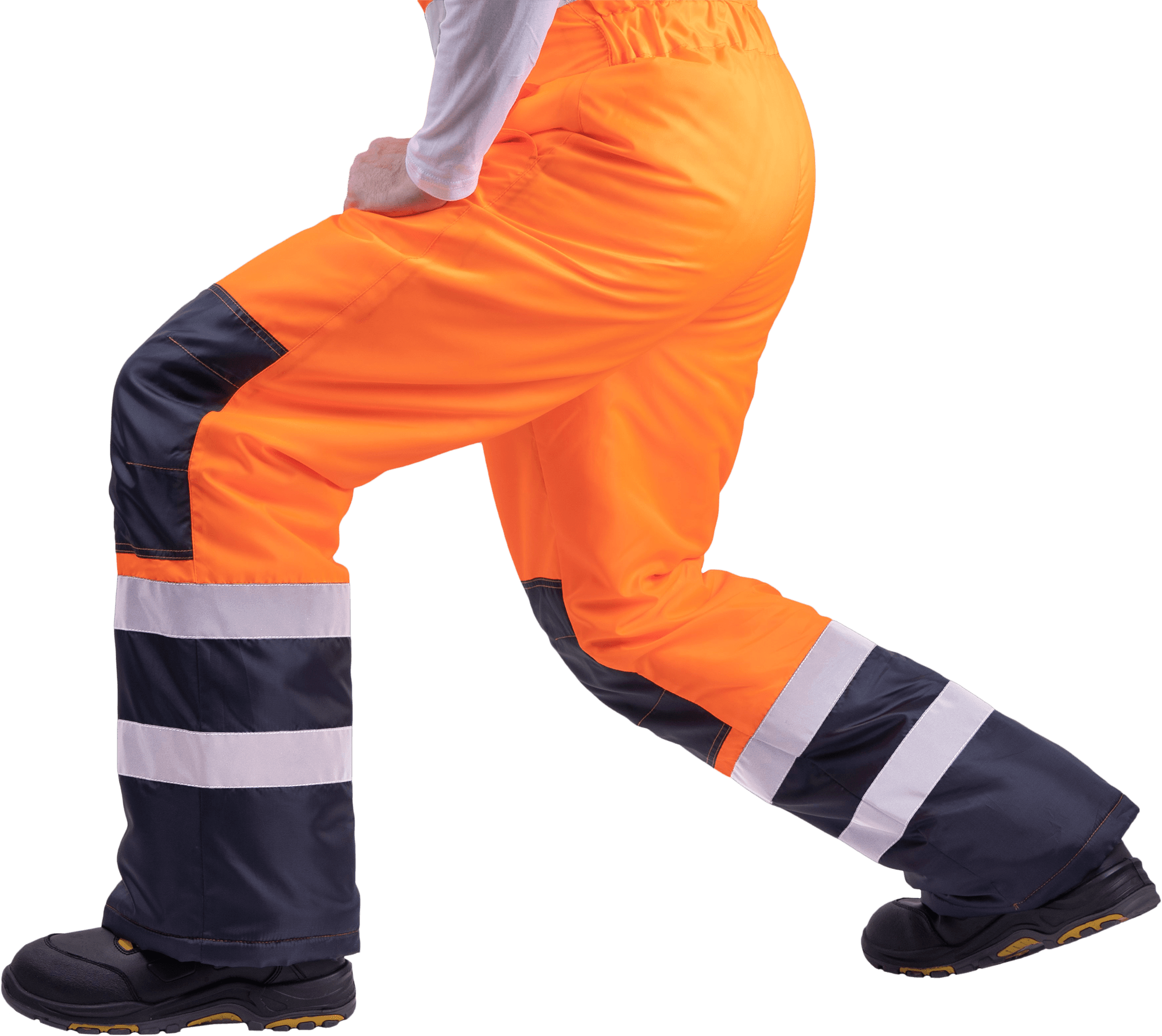 Костюм БРАЙТ зимний, Со - 3-й класс защиты, Тнв - 2-й класс защиты, флуоресцентный оранжевый-синий