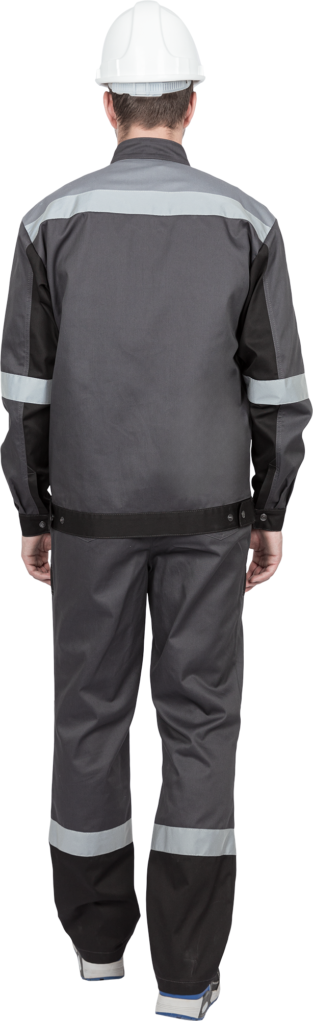 Костюм ГРАНИТ НЕО летний, серый-черный (Куртка+полукомбинезон) Импорт