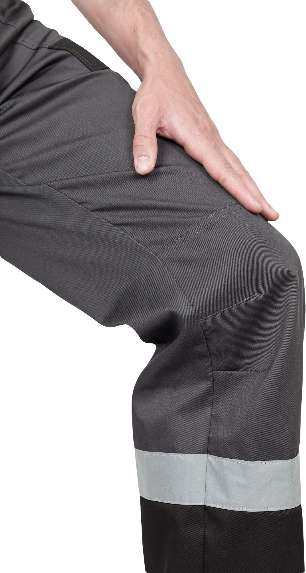 Костюм ГРАНИТ НЕО летний, серый-черный (Куртка+полукомбинезон) Импорт