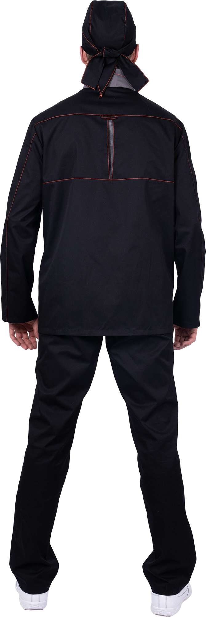 Костюм ГУРМАН , черный-серый