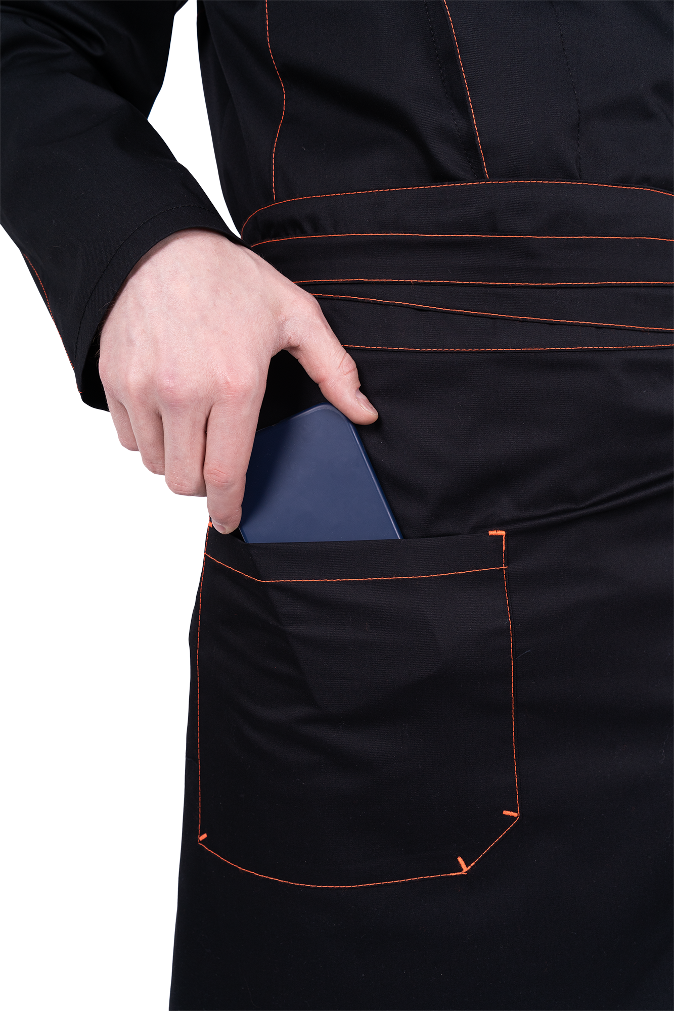 Костюм ГУРМАН , черный-серый