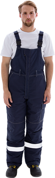 Костюм МЕГАСТАТОЙЛ зимний, т/синий-серый-оранж