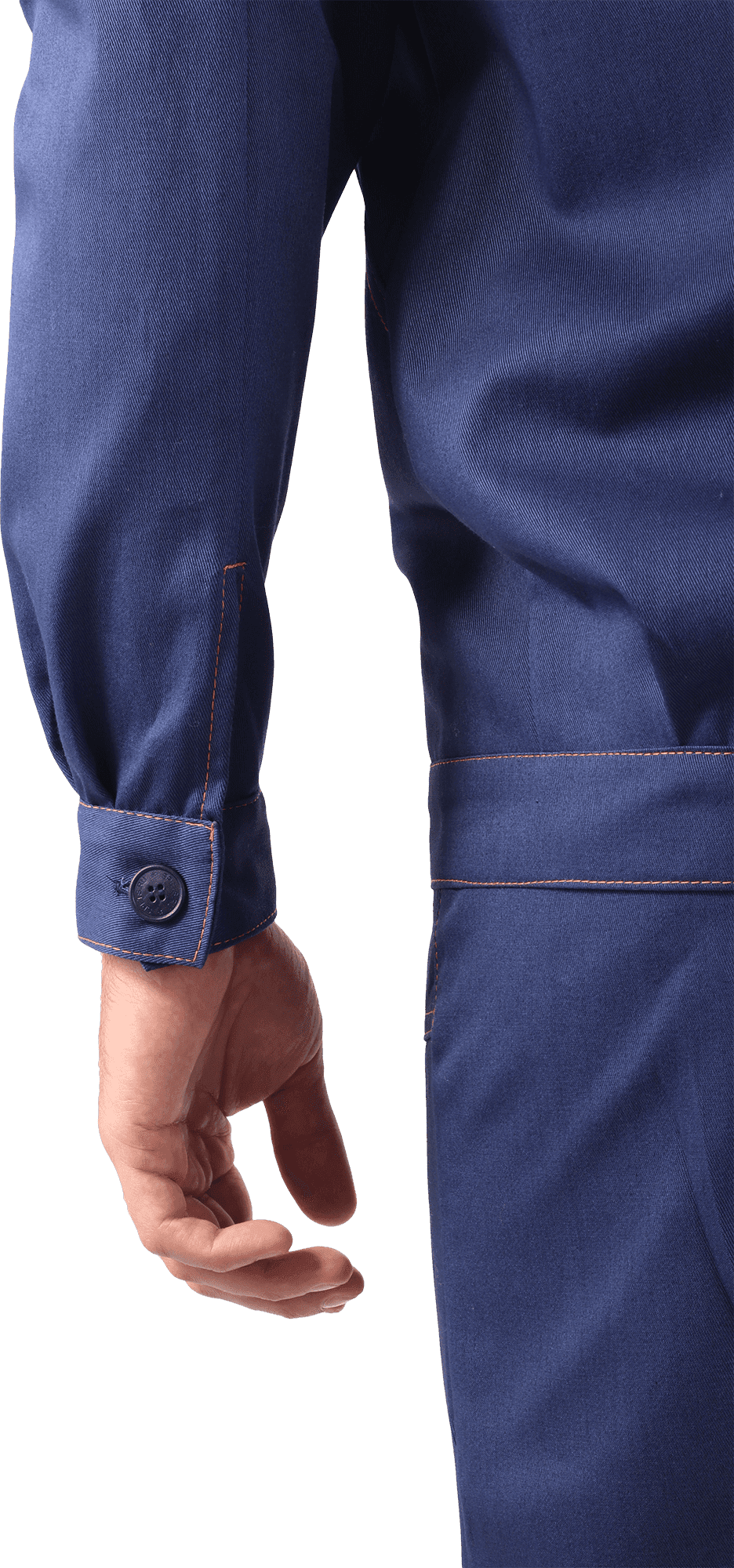 Костюм МУРАВЕЙ летний, т/синий, 100% х/б (Куртка+брюки)