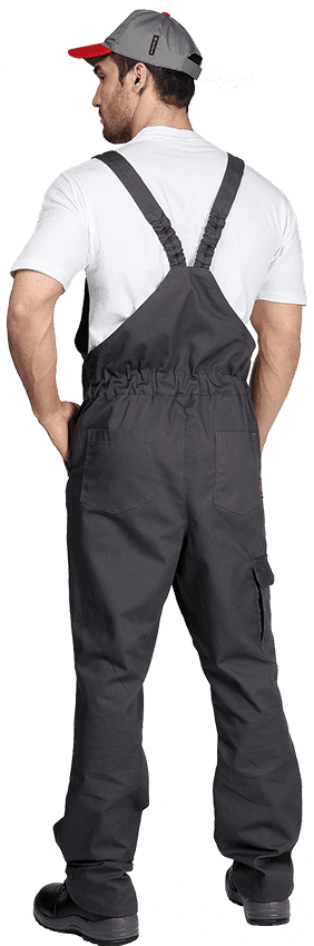 Костюм НАВИГАТОР-2 летний, серый (Куртка+полукомбинезон) Импорт