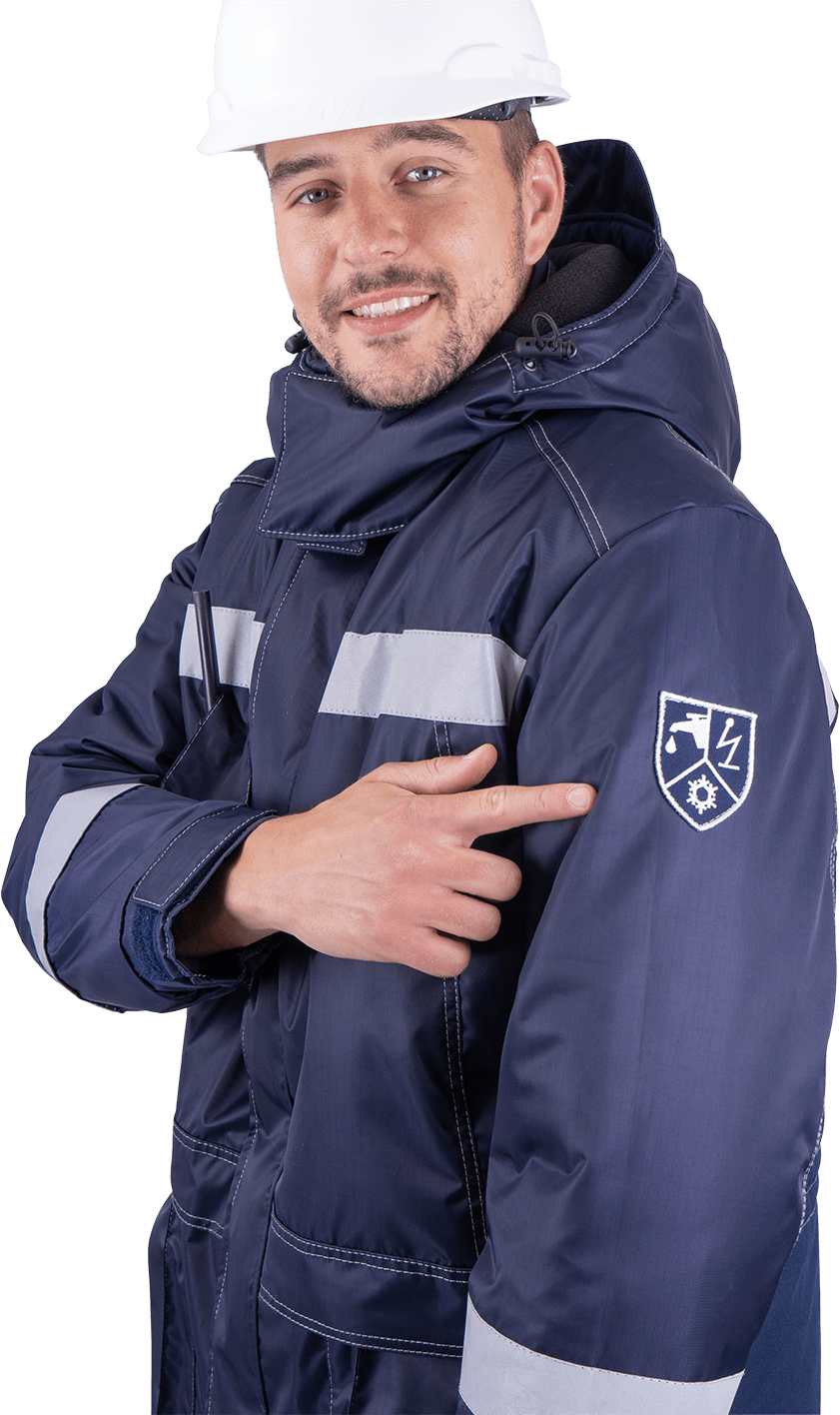 Костюм ПЕТРОЛЕУМ-2 зимний, т/синий