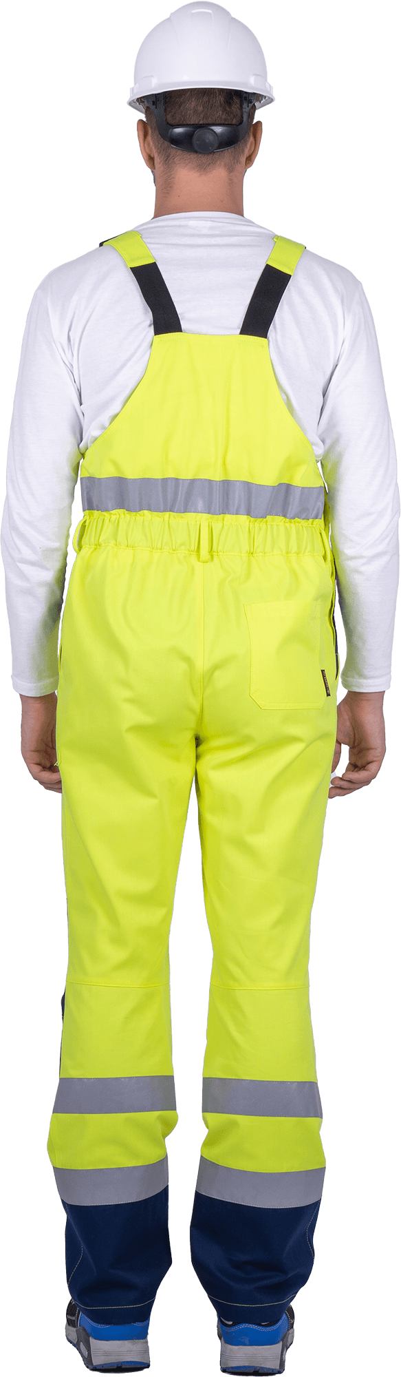 Костюм РЕФЛЕКТ-1, Со - 3-ий класс защиты, флуоресцентный желтый-синий