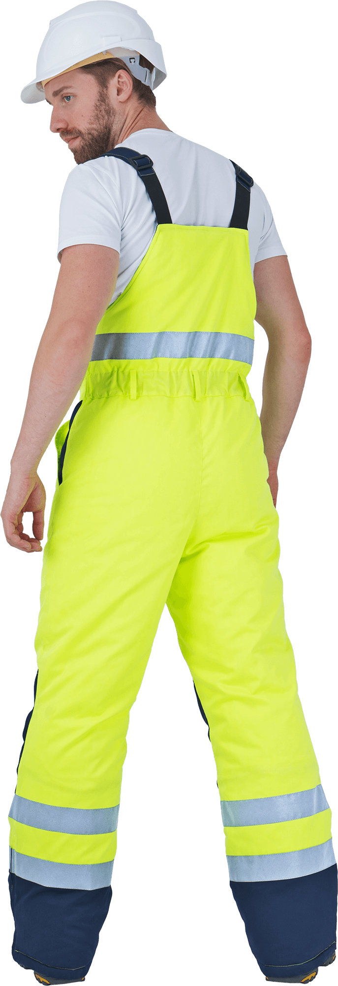 Костюм РЕФЛЕКТ-1 зимний, Со - 3-й класс защиты, Тнв - 3-й класс защиты, флуоресцентный желтый-синий