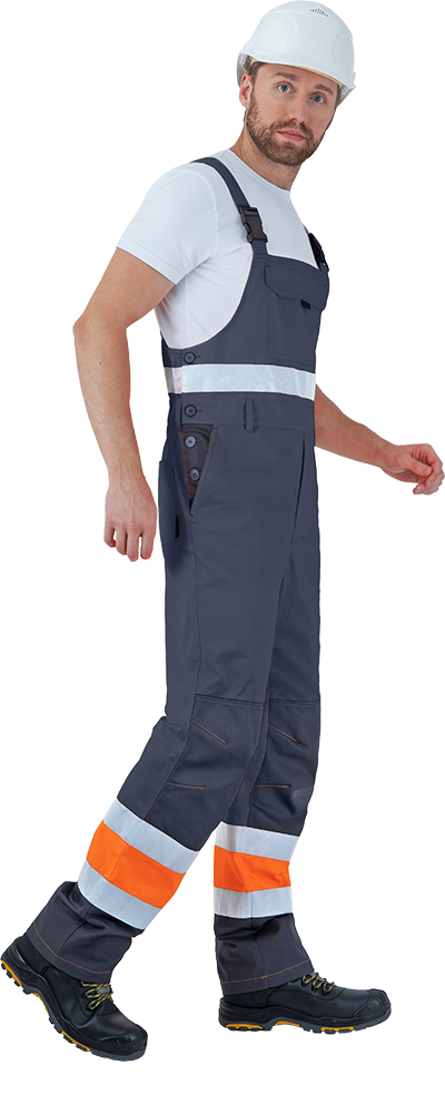 Костюм РЕФЛЕКТ-2, 3-й класс защиты, флуоресцентный оранжевый-серый