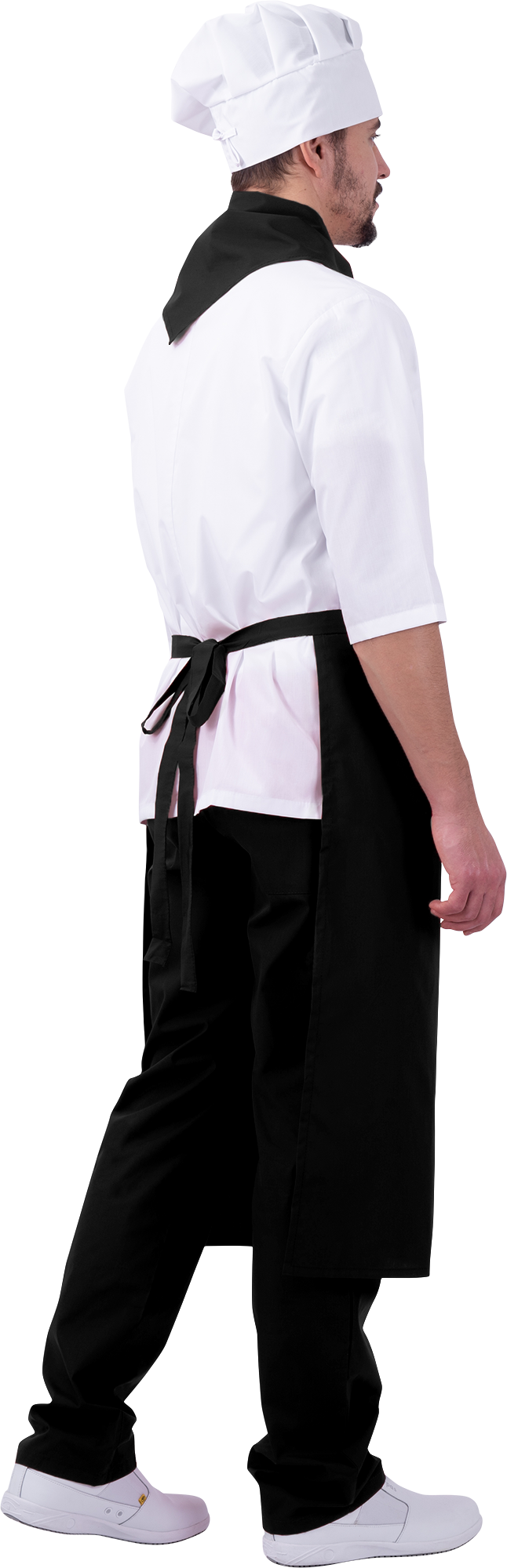 Костюм ШЕФ-ПОВАР, белый-черный
