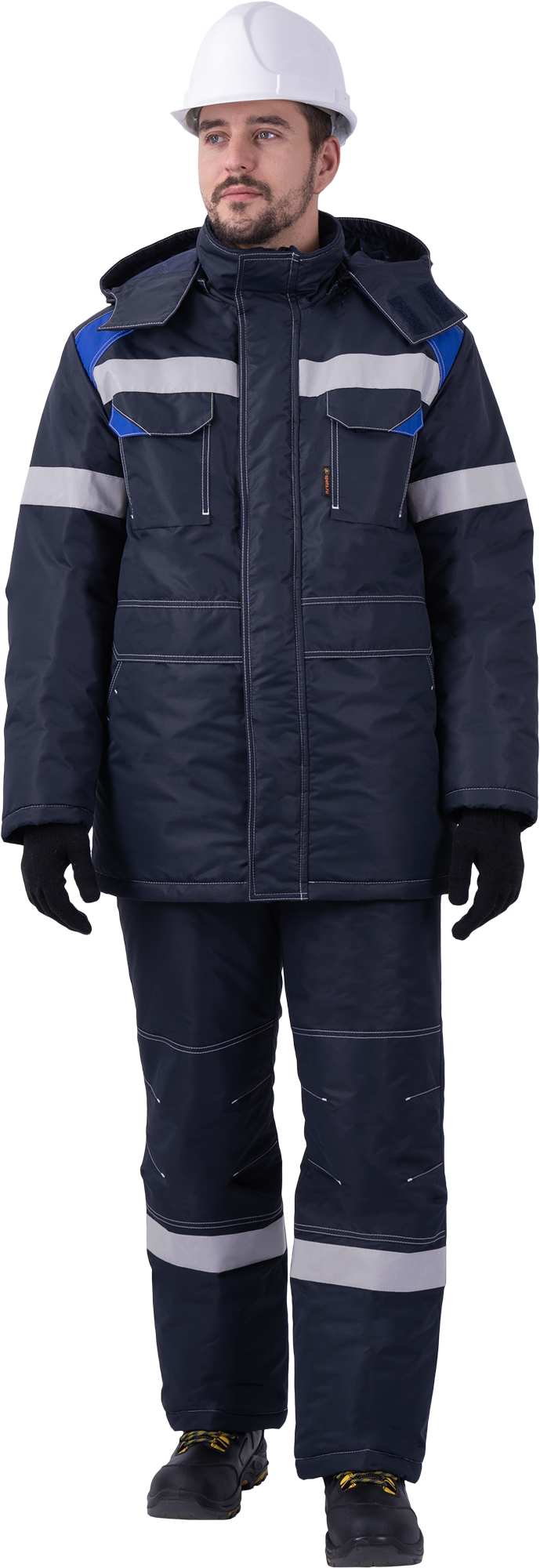 Костюм СТАРАТЕЛЬ зимний, синий-василек Импорт