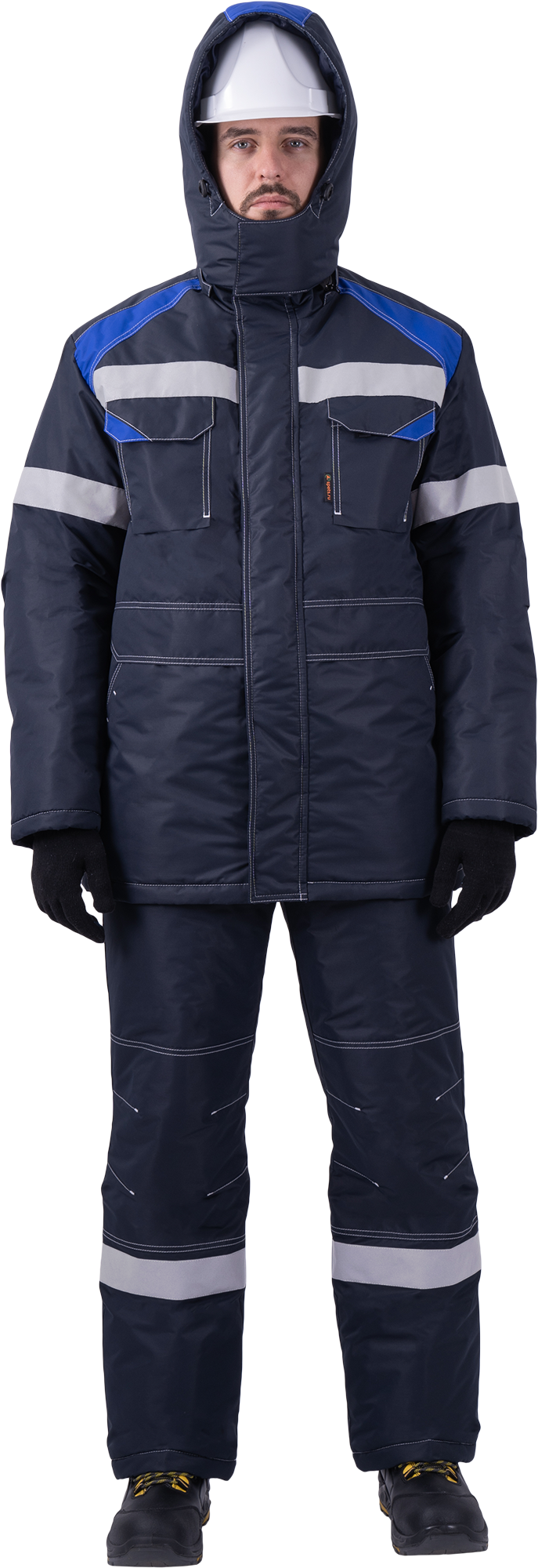 Костюм СТАРАТЕЛЬ зимний, синий-василек Импорт