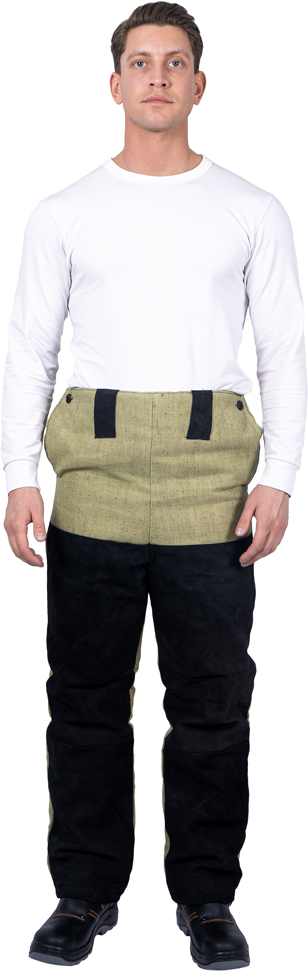 Костюм сварщика комбинированный спилок/брезент утепленный, 2.6