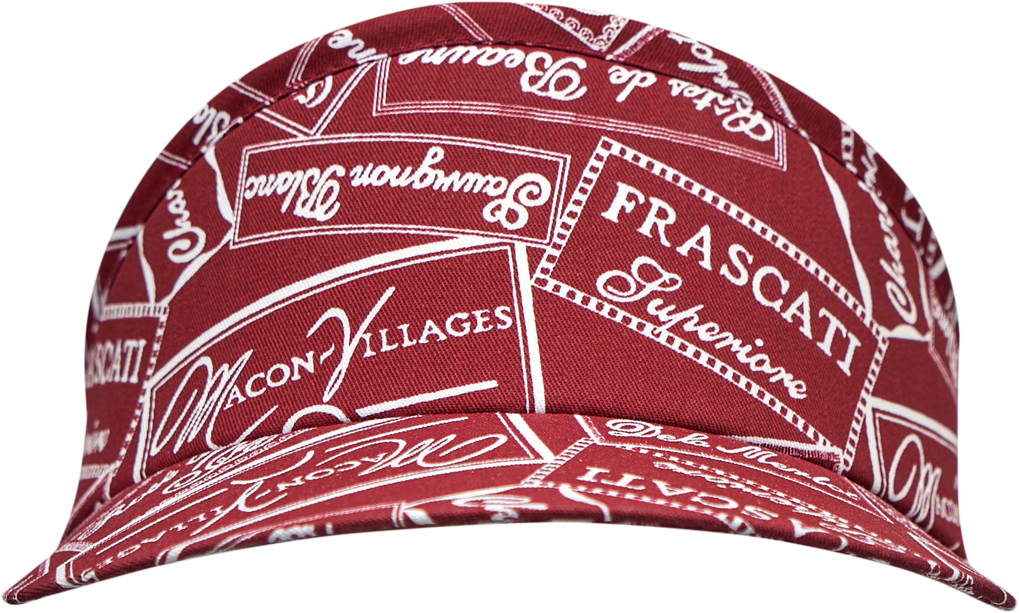 Козырек ЛЮКС, бордовый с принтом, NEW