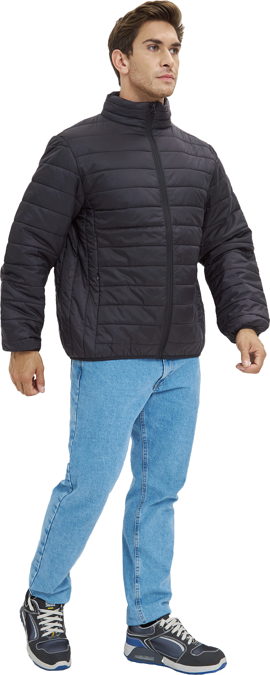 Куртка ДЕМИ стеганая, черный