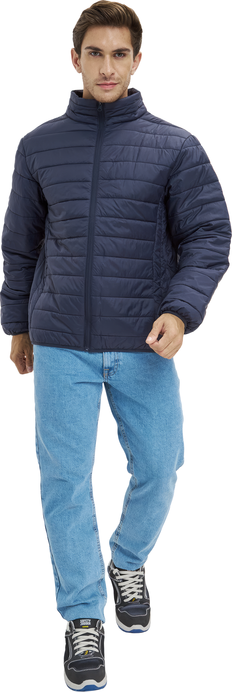 Куртка ДЕМИ стеганая, т/синий