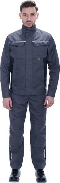 Куртка GT летняя, серый-т.серый